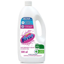 Vanish Crystal White Fabric Stain Remover Liquid 500ml