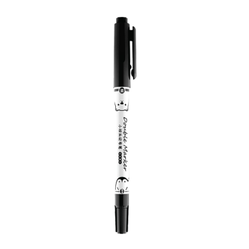 M&G APMU6201 Water Based Ink Double Marker - Black