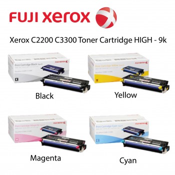 Xerox C2200 C3300 Toner Cartridge HIGH - 9k