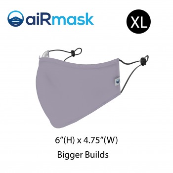 aiRmask Nanotech Cotton Mask Grey (XL)