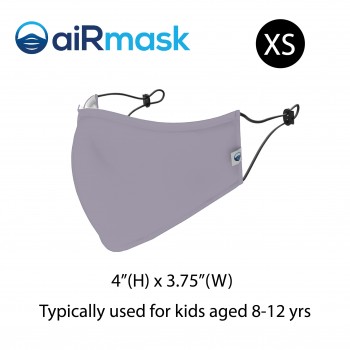 aiRmask Nanotech Cotton Mask Grey (XS)