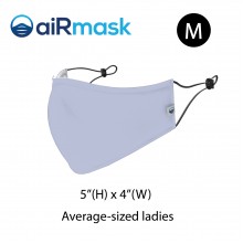 aiRmask Nanotech Cotton Mask Light Blue (M)