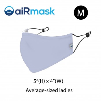 aiRmask Nanotech Cotton Mask Light Blue (M)
