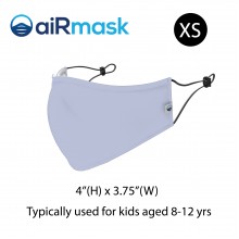 aiRmask Nanotech Cotton Mask Light Blue (XS)
