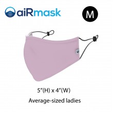 aiRmask Nanotech Cotton Mask Pink (M)