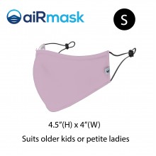 aiRmask Nanotech Cotton Mask Pink (S)