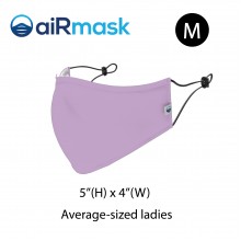 aiRmask Nanotech Cotton Mask Purple (M)