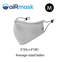 aiRmask Nanotech Cotton Mask White (M)