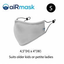 aiRmask Nanotech Cotton Mask White (S)