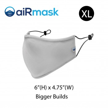 aiRmask Nanotech Cotton Mask White (XL)
