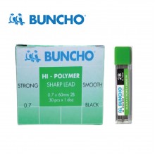Buncho 2B Pencil Lead 0.7mm Bundle