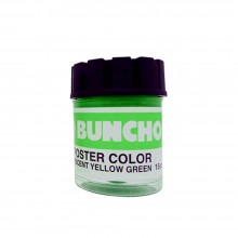 Buncho Poster Color 15CC Fluorescent F43 YellowGreen (1pcs)