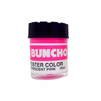 Buncho Poster Color 15CC Fluorescent F16 Pink (1pcs)
