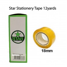 Star Stationery Tape 18mm x 12yds