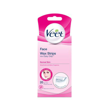Veet Wax Strip Normal Skin (Facial) 20's